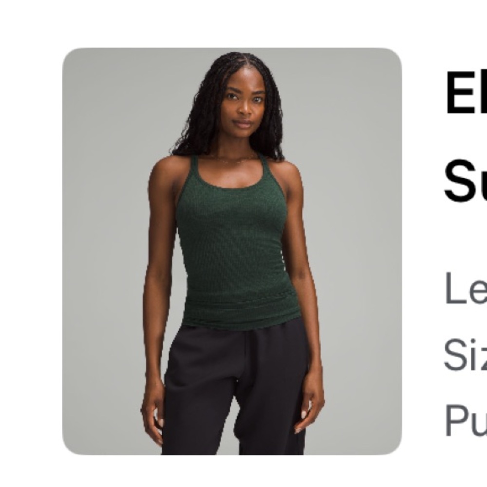 Lululemon Ebb to Street Tank